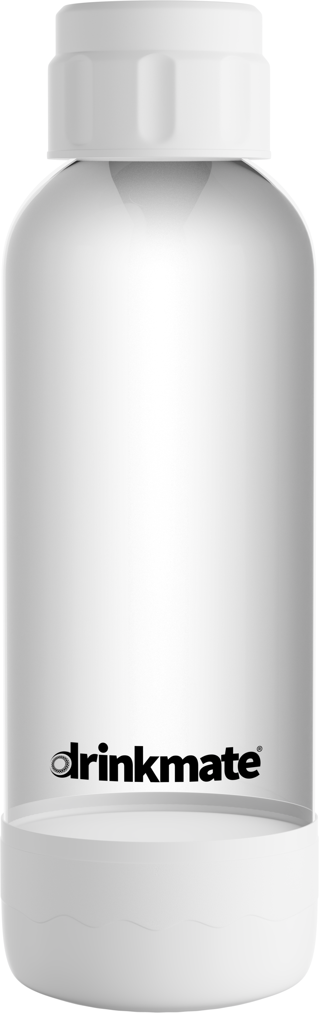 Drinkmate PET Bottles 1L White, Twin Pack of 2