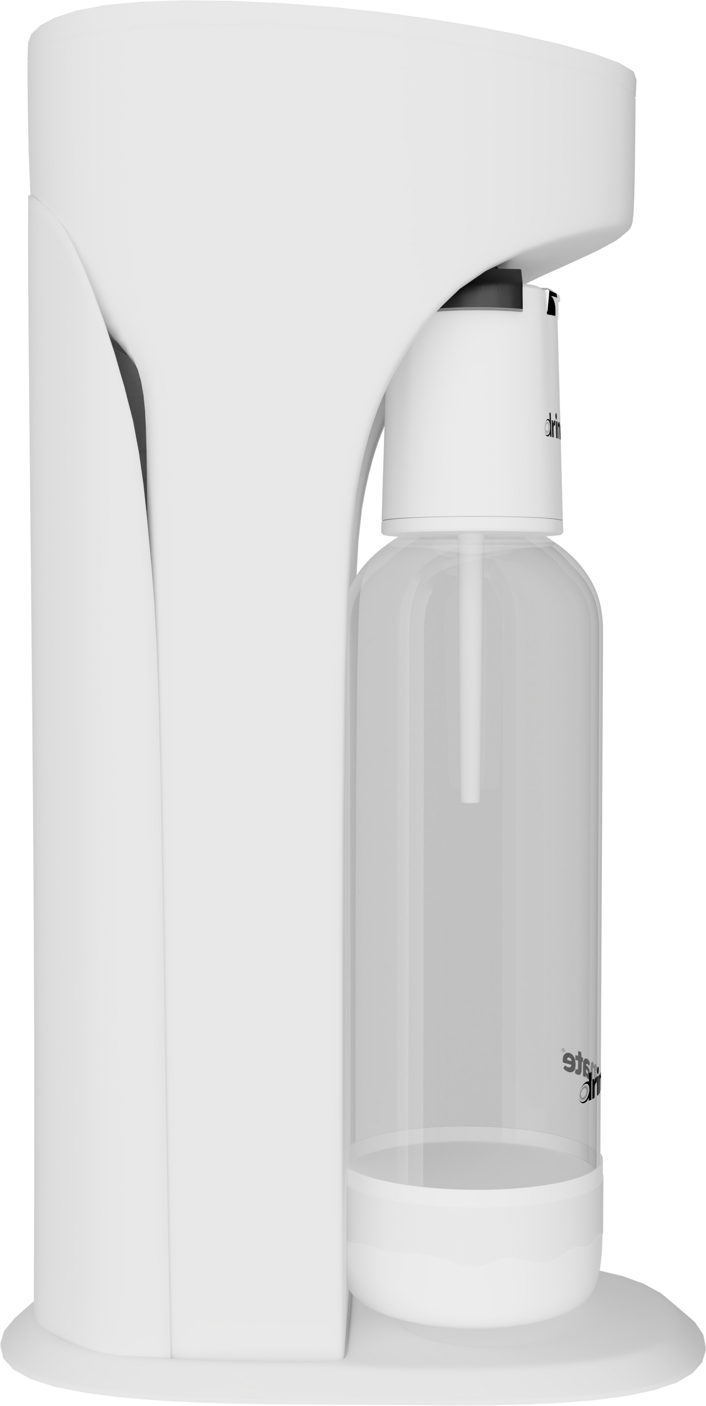 Drinkmate Sparkling Water and Soda Machine With CO₂ Cylinder (White)