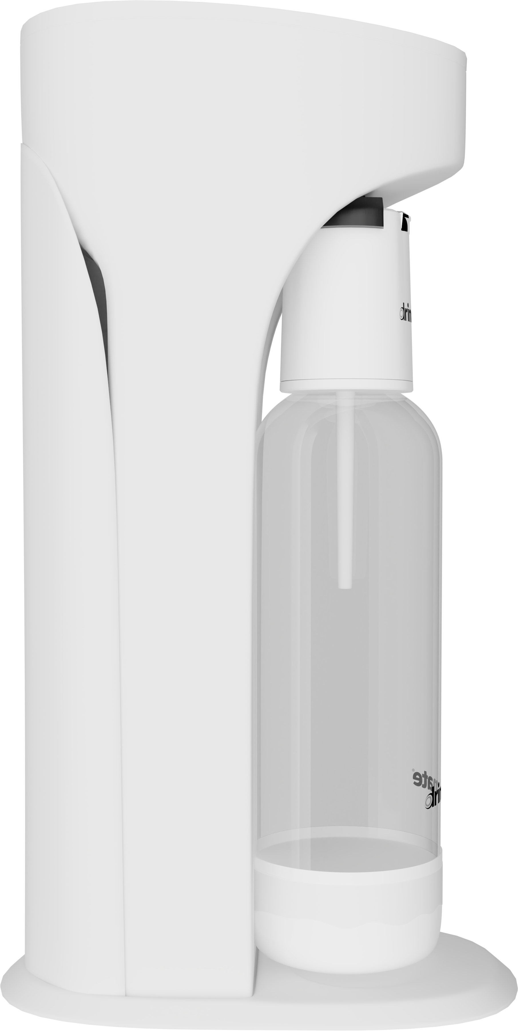 Drinkmate Sparkling Water and Soda Machine With  CO₂ Cylinder (White)