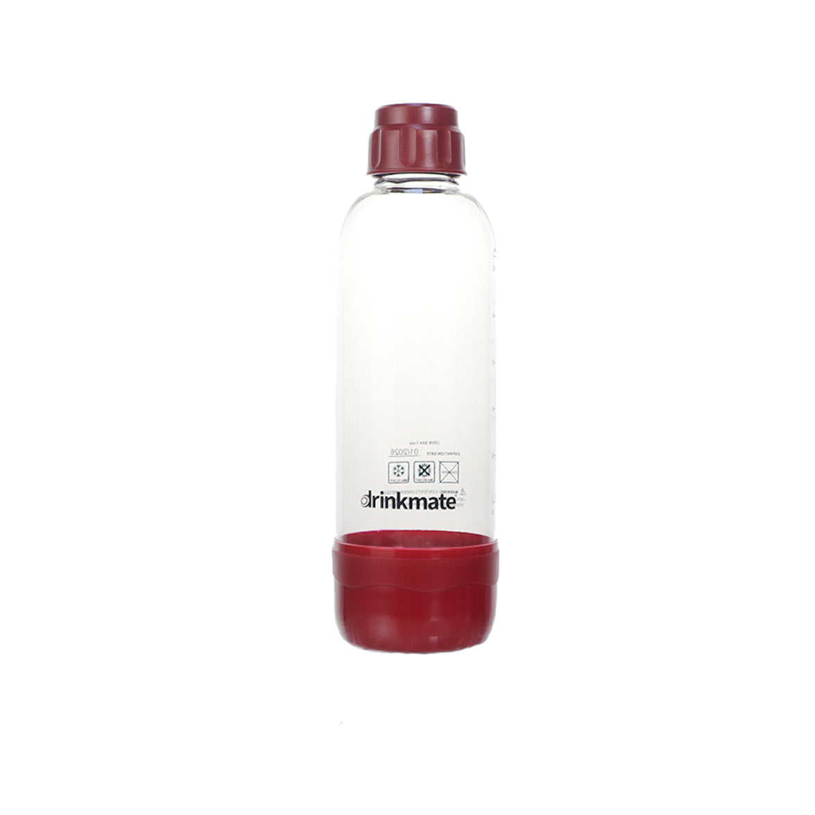 Drinkmate All Fizz Kit Bundle (Machine+2 co₂ cylinders+ 2 Pet Bottles) - Red
