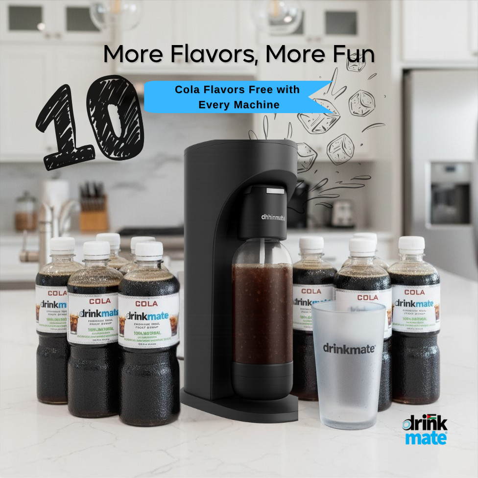 Drinkmate Special Offer Get Free Cola Flavors Deal