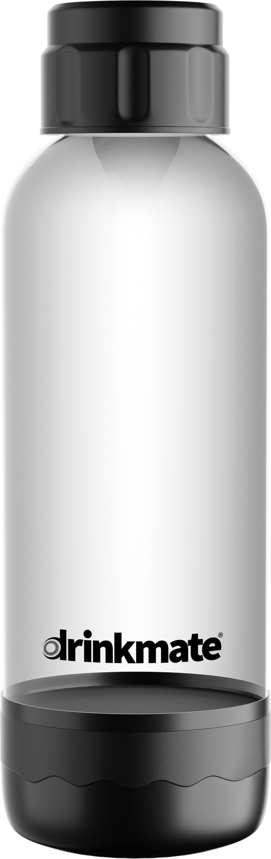 Drinkmate PET Bottles 1L Black, Twin Pack of 2
