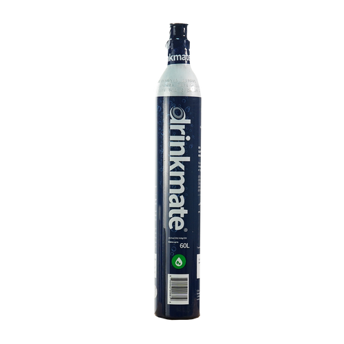 Drinkmate All Fizz Kit Bundle (Machine+2 co₂ cylinders+ 2 Pet Bottles Blue) -  Black