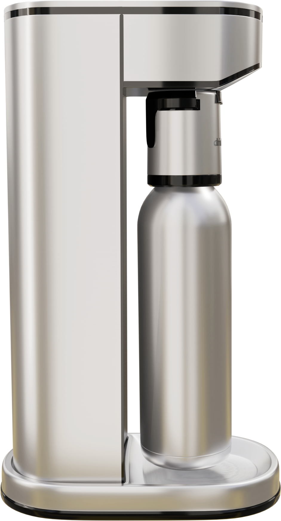 Drinkmate LUX Stainless Steel Sparkling Water and Soda Machine With CO₂ Cylinder