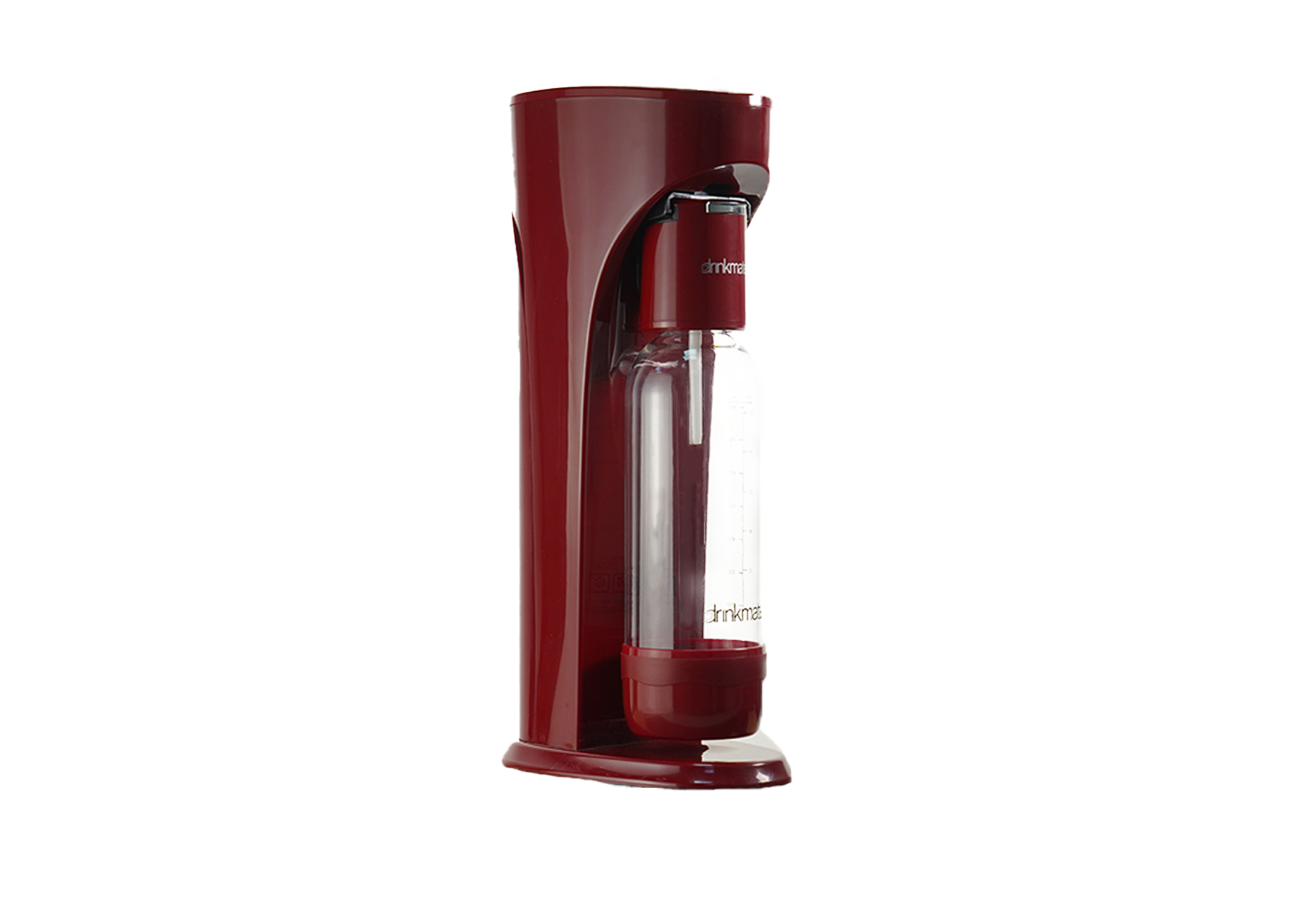Drinkmate All Fizz Kit Bundle (Machine+2 co₂ cylinders+ 2 Pet Bottles) - Red