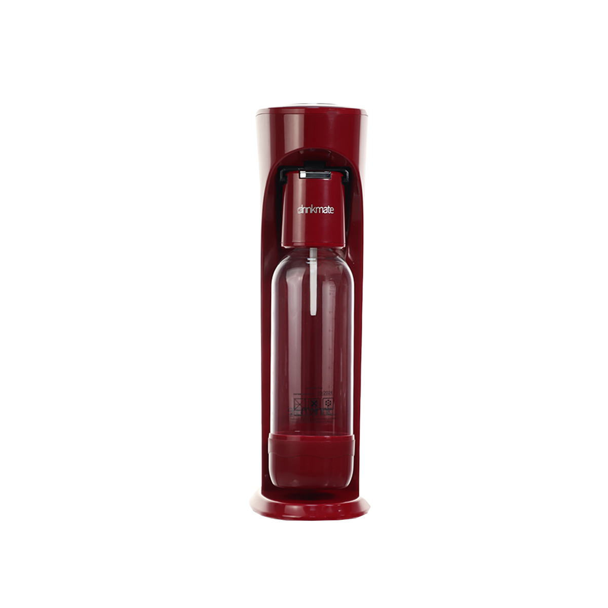 Drinkmate All Fizz Kit Bundle (Machine+2 co₂ cylinders+ 2 Pet Bottles) - Red