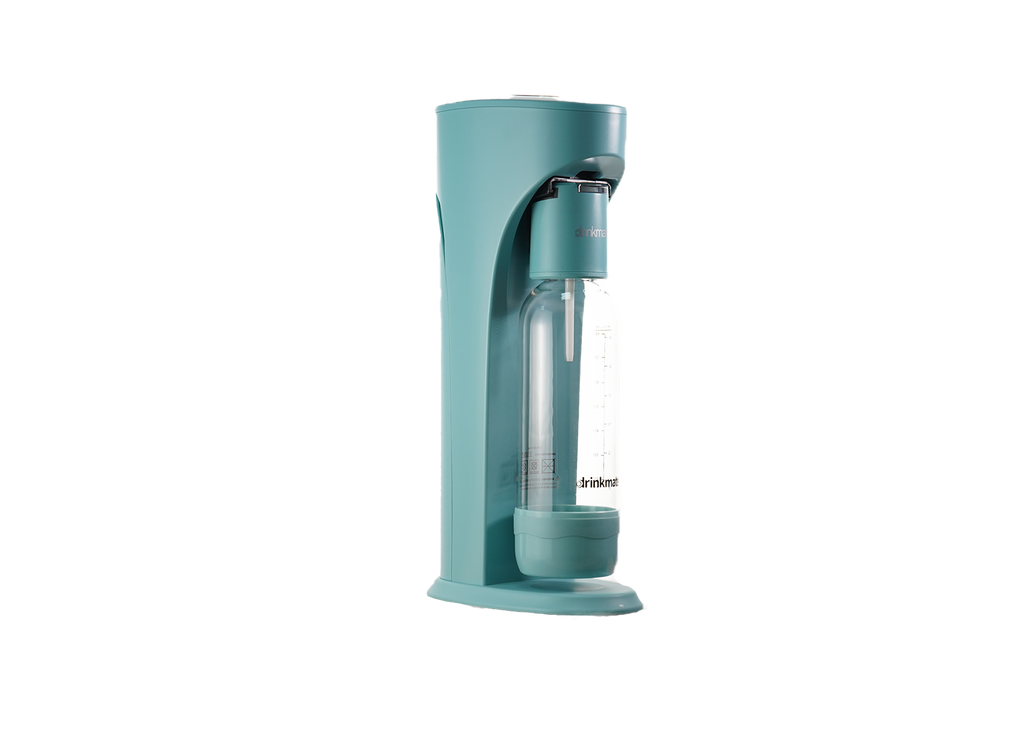 Drinkmate All Fizz Kit Bundle (Machine+2 co₂ cylinders+ 2 Pet Bottles) - Blue