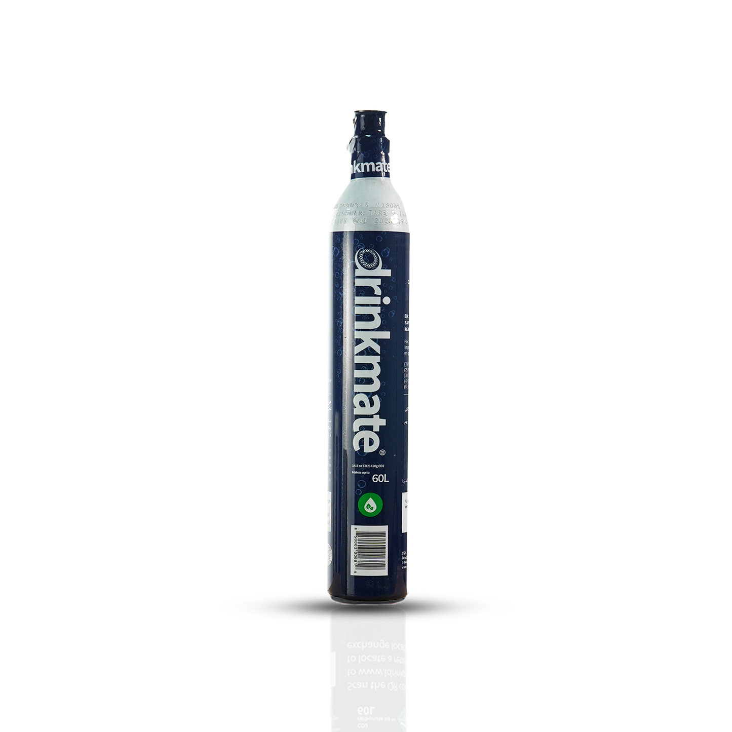 Drinkmate All Fizz Kit Bundle (Machine+2 co₂ cylinders+ 2 Pet Bottles) - Blue