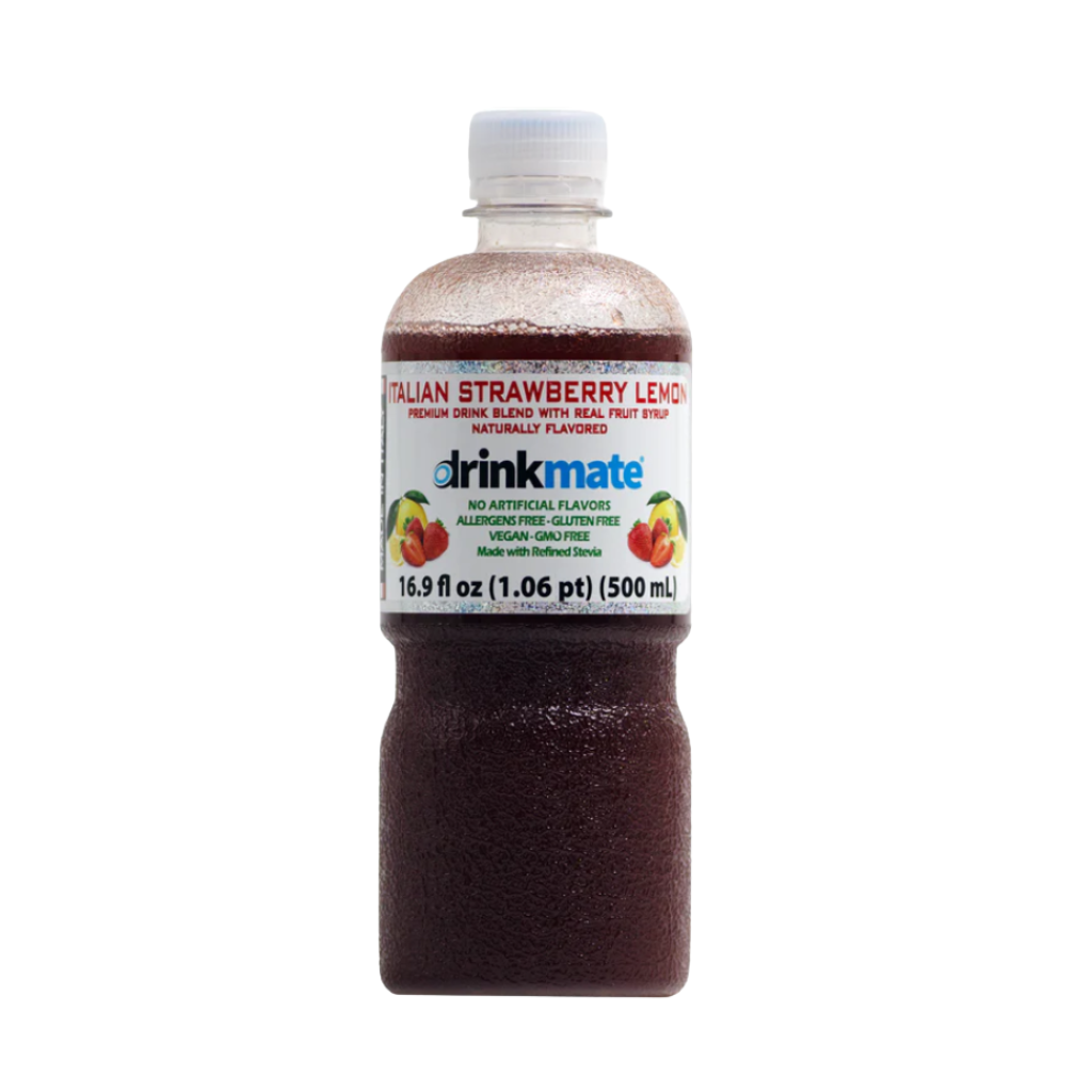 Strawberry Lemon Premium Italian Syrup (Non-Alcoholic)